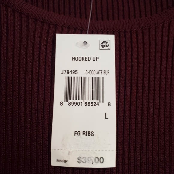 Hooked up knit top sweater - Picture 8 of 8